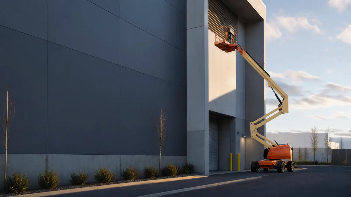 Articulating Boom Lifts jobsite access in Shreveport